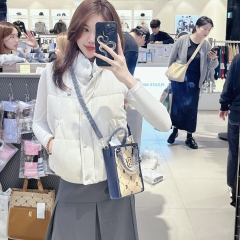 Túi Tote Mini MLB Kid Logo Chữ B Màu Vàng