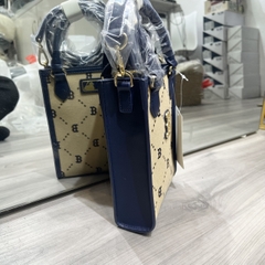 Túi Tote Mini MLB Kid Logo Chữ B Màu Vàng