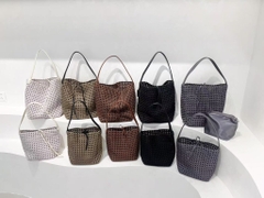 Túi Tote Vintage Fossil Thiết Kế Hàn Quốc