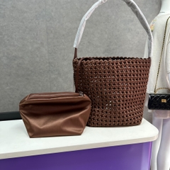 Túi Tote Vintage Fossil Thiết Kế Hàn Quốc