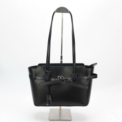 Túi Xách Balen Bel Air Small Tote Da Bê Màu Đen 28 cm