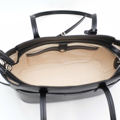 Túi Xách Balen Bel Air Small Tote Da Bê Màu Đen 28 cm