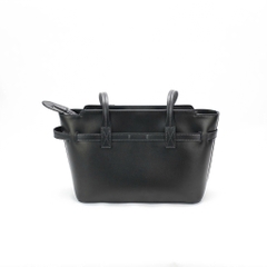 Túi Xách Balen Bel Air Small Tote Da Bê Màu Đen 28 cm