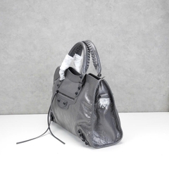 Túi Xách Balenciaga Le City Bản Hàn Da Bò Xám