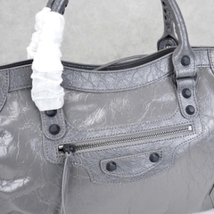 Túi Xách Balenciaga Le City Bản Hàn Da Bò Xám