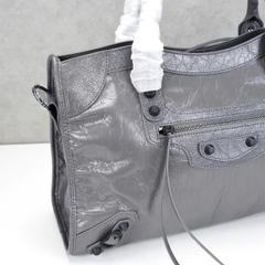 Túi Xách Balenciaga Le City Bản Hàn Da Bò Xám
