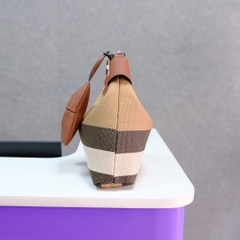 Túi Xách Burberry Remake Hàn Vải Canvas 20cm