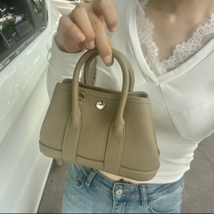 Túi Xách HM Garden Party 30 Bản Hàn Da Bò Size 20cm