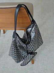 Túi Xách Goyard Hobo Remake Korea Da Bê