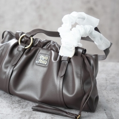 Túi Xách Miumiu Joie Bag Bản Hàn Size 30cm Màu Cafe
