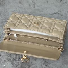 Túi Xách My Dior Mini Bag Da Cừu 21cm Màu Be