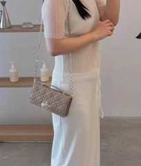 Túi Xách My Dior Mini Bag Da Cừu 21cm Màu Be