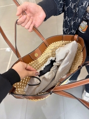 Túi Xách Polene Raffia Cyme Bản Hàn Chất Cói