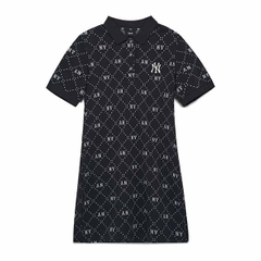 Váy MLB Monogram One Piece 3FOPM0533-50BKS Màu Đen