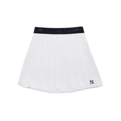 Váy Xếp Ly MLB 3FSKB0324-50CRS Màu Trắng