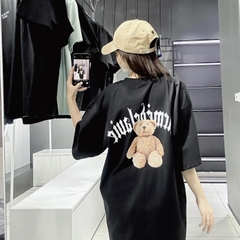 Áo Phông ADLV Gấu Logo Lưng Màu Đen