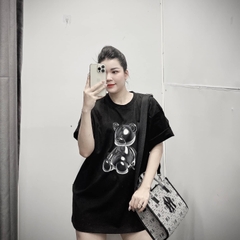 Áo Phông ADLV Gấu Metal Bear Màu Đen