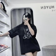 Áo Phông ADLV Gấu Metal Bear Màu Đen