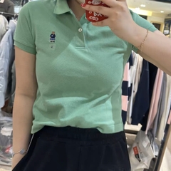Áo phông Polo Croptop Whoau WHHAD2415F Màu Xanh Lá Cây