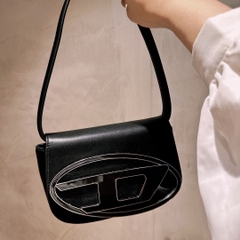 Túi Đeo Chéo Diesel Shoulder Bag 20 Cm Bản Remake Hàn Màu Đen