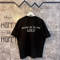 Áo Phông ADLV Baby Face Bôi Sơn Màu Đen