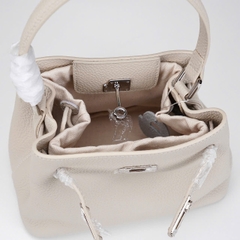 Túi Mini Kelly Bucket Bản Hàn Da Bò