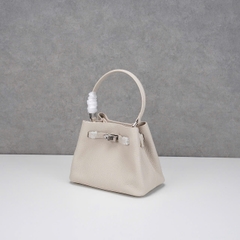 Túi Mini Kelly Bucket Bản Hàn Da Bò