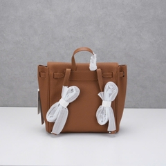 Balo Hermes Ado Remake Hàn Da Bò Togo 20cm Màu Xám