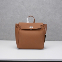 Balo Hermes Ado Remake Hàn Da Bò Togo 20cm Màu Xám