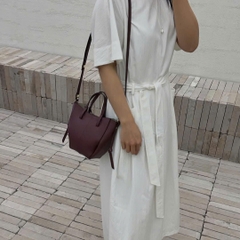 Túi PL Cyme Bản Hàn Da Bò 2026 Size Mini