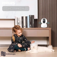 Camera Xoay WiFi Phillips 6000 Series (TAI6000W) | Theo Dõi Ban Đêm, Mic Thoại 2 chiều, App tiếng việt