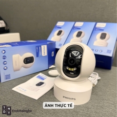 Camera Xoay WiFi Phillips 6000 Series (TAI6000W) | Theo Dõi Ban Đêm, Mic Thoại 2 chiều, App tiếng việt