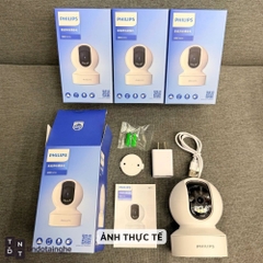 Camera Xoay WiFi Phillips 6000 Series (TAI6000W) | Theo Dõi Ban Đêm, Mic Thoại 2 chiều, App tiếng việt