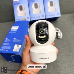 Camera Xoay WiFi Phillips 6000 Series (TAI6000W) | Theo Dõi Ban Đêm, Mic Thoại 2 chiều, App tiếng việt
