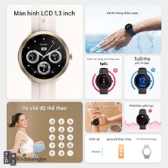 Đồng hồ thông minh Xiaomi 70mai Maimo Watch R | New (màu xanh) - (Bản có GPS)