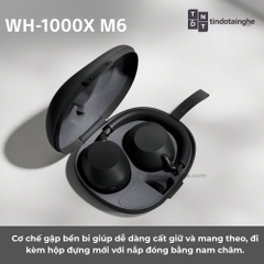 Tai nghe chống ồn Bluetooth Sony WH-1000XM6 Chính Hãng