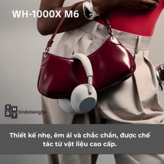 Tai nghe chống ồn Bluetooth Sony WH-1000XM6 Chính Hãng