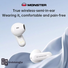 Tai nghe true wireless Monster SuperSlim AirLink M1007 | New - Chip Qualcomm aptX