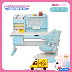 Bộ bàn ghế học sinh thông minh chống gù chống cận HẢI ANH HAB9 PRO