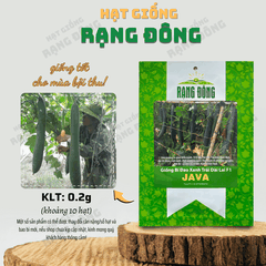Hạt giống Bí Đao Xanh Trái Dài JAVA