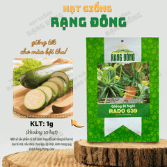Hạt giống Bí Ngòi Xanh