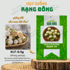 Hạt giống Cà Pháo Trắng