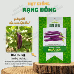 Hạt giống Cà Tím Trái Dài