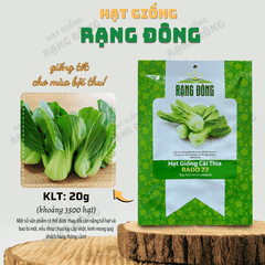 Hạt giống Cải Thìa