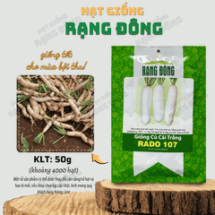 Hạt giống Củ Cải Trắng