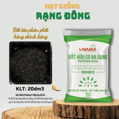 Đất Trồng Cây - Đất Trồng Rau LAVAMIX Giàu Chất Dinh Dưỡng, Bao 20dm3~10Kg (Giao nhanh nội thành HCM)