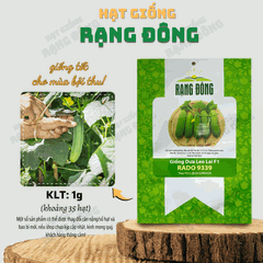 Hạt giống Dưa Leo Lai F1