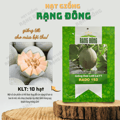 Hạt giống Dưa Lưới F1