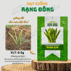 Hạt giống Măng Tây Xanh