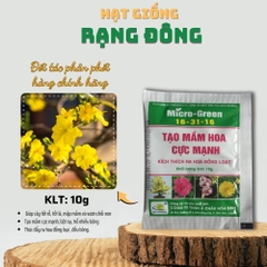 Phân Bón Kích Ra Hoa Micro Green 10gram